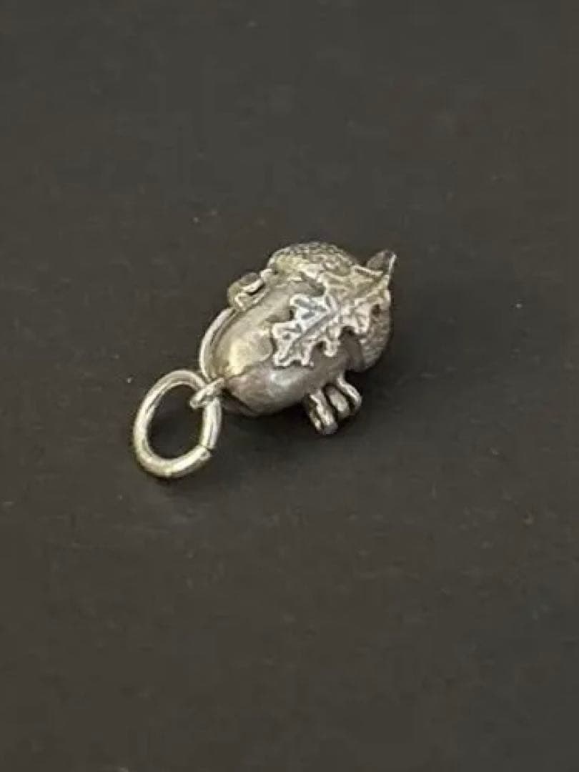 イギリス製　どんぐりとりす&ブタの貯金箱 2個セット　シルバーチャーム