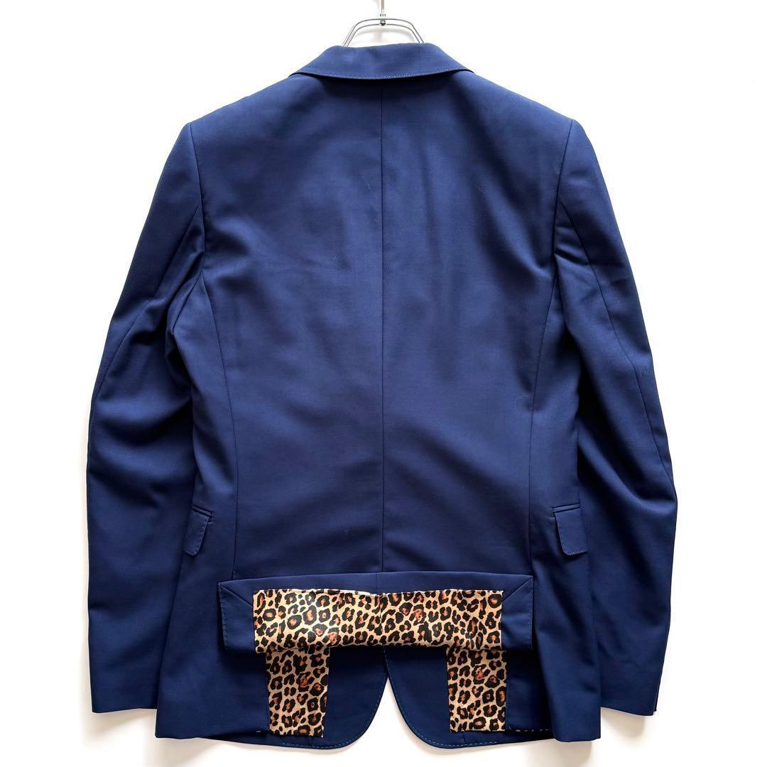 近年モデル Paul smith スリーピース スーツ 裏地ヒョウ柄 レオパード