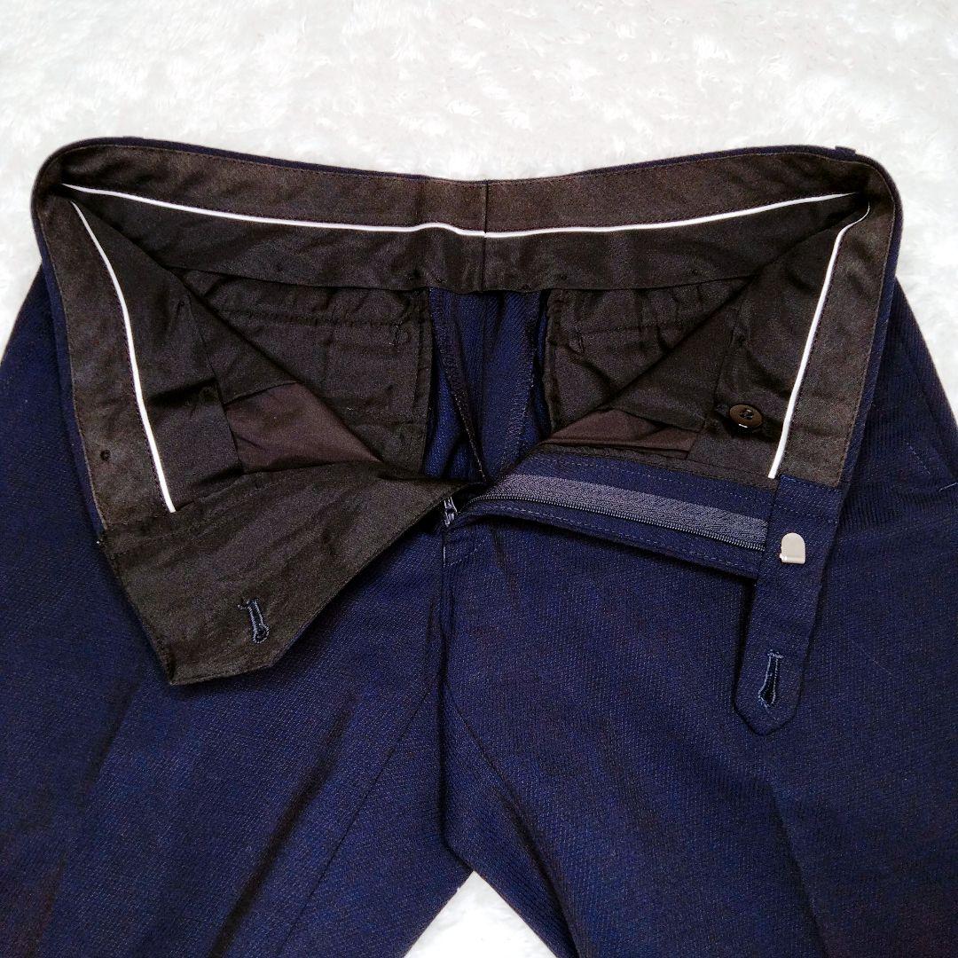 【美品】SUIT SELECT スーツセレクト スリーピース ネイビー 背抜き