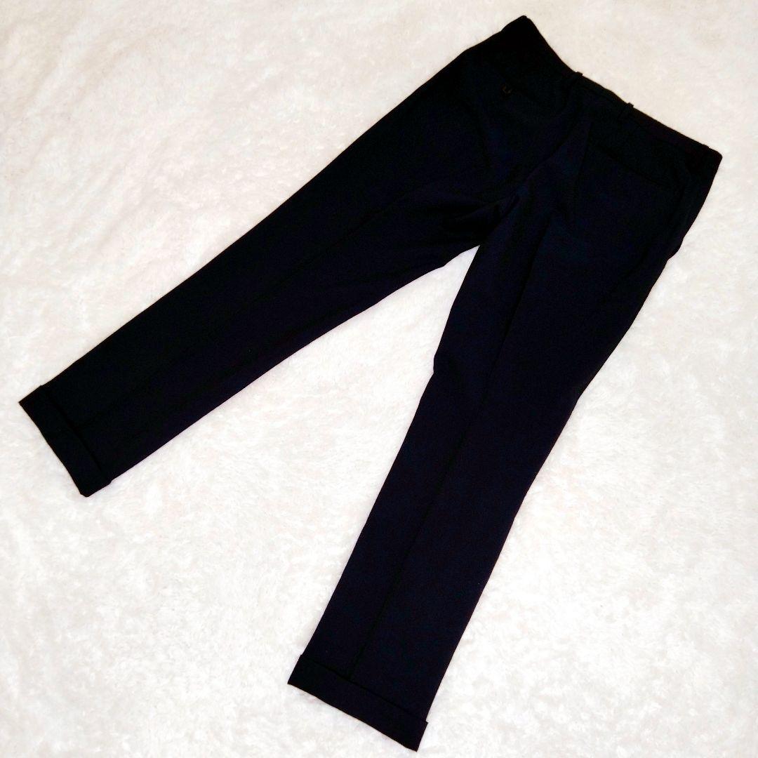 【美品】SUIT SELECT スーツセレクト スリーピース ネイビー 背抜き