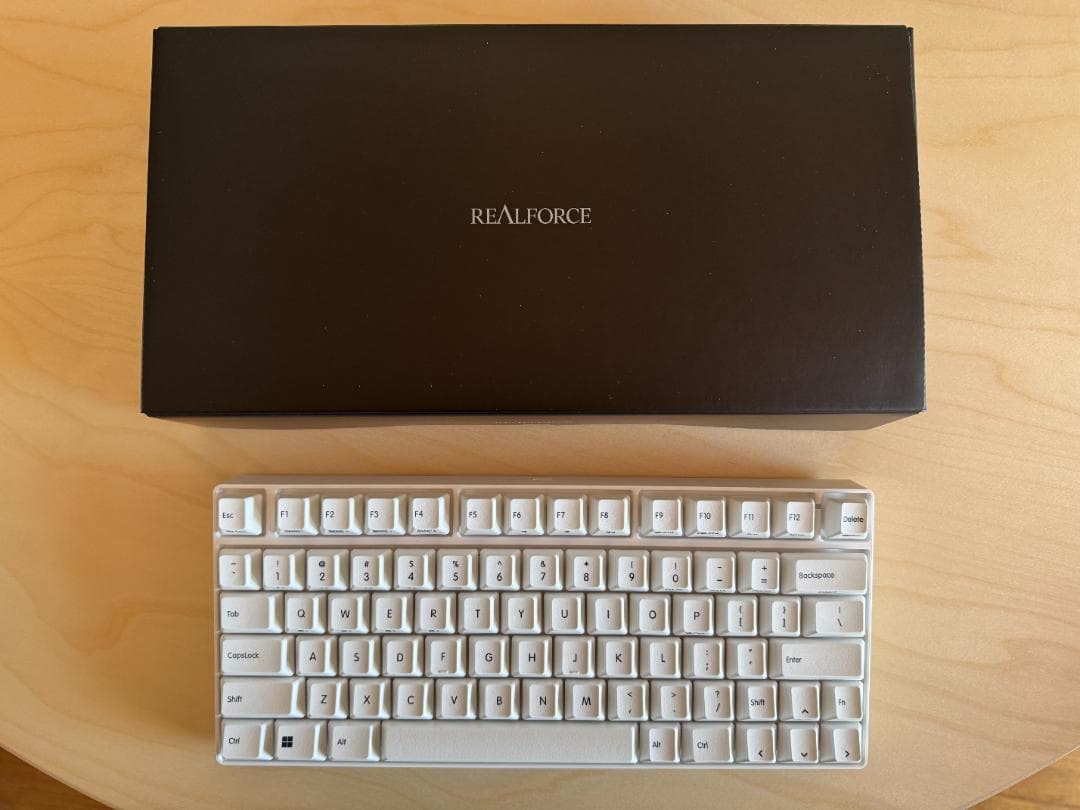 【美品・付属品完備】REALFORCE RC1 ホワイト　US配列