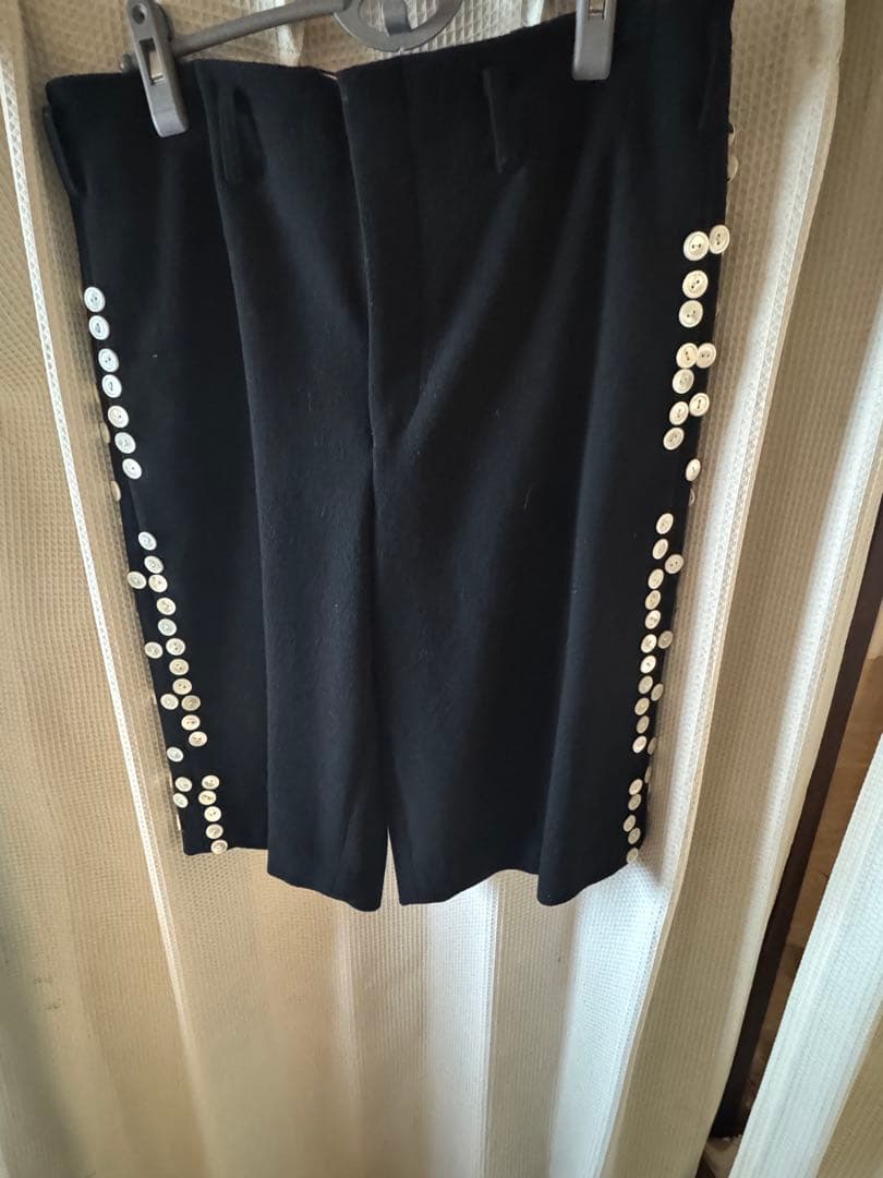 コムデギャルソンオムプリュス　24awボタンショーツ