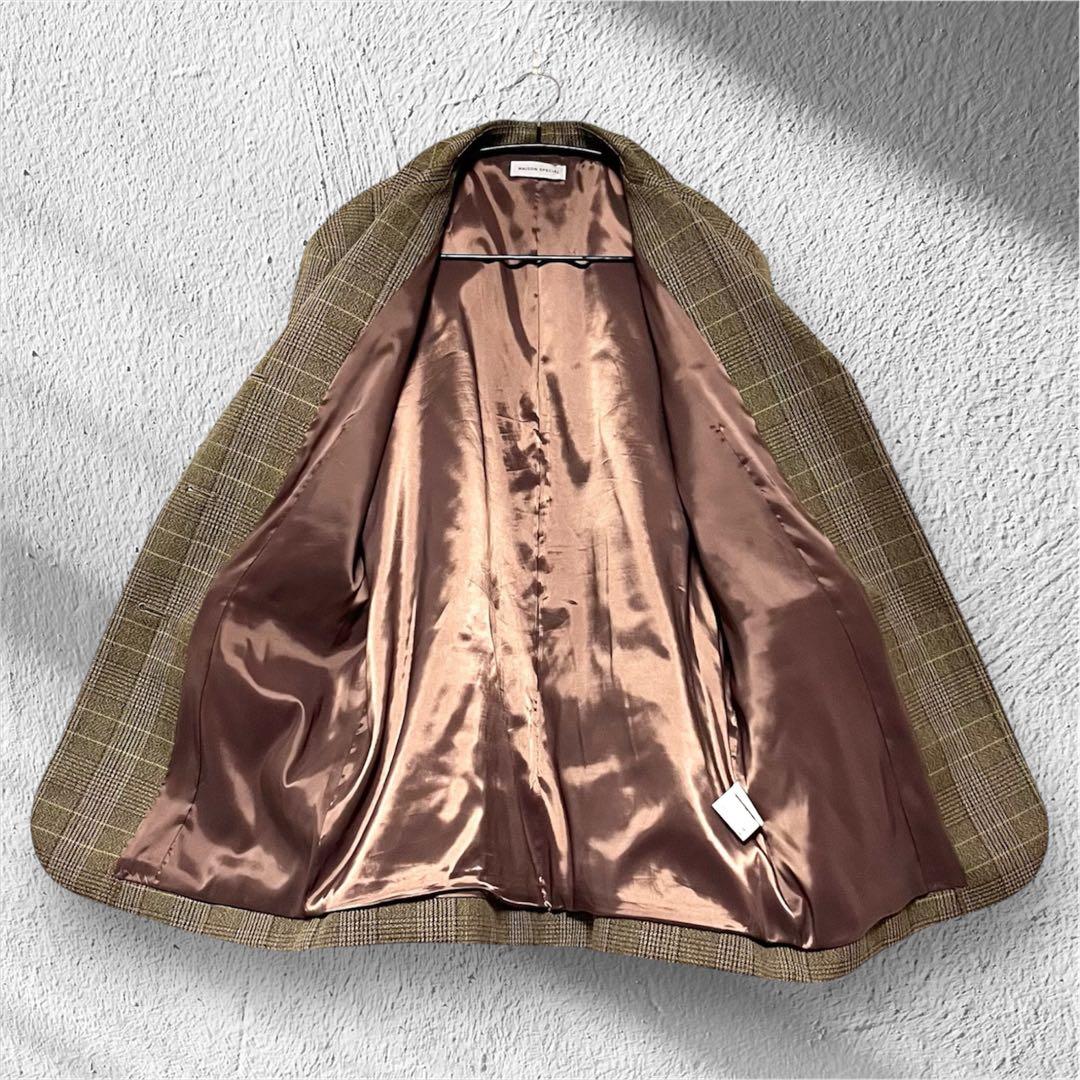 MAISON SPECIAL スリーブアウト2WAYジャケット 38 チェック