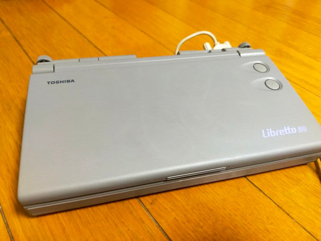 【希少】東芝 超小型PC Libretto 50 フロッピーディスクドライブ付