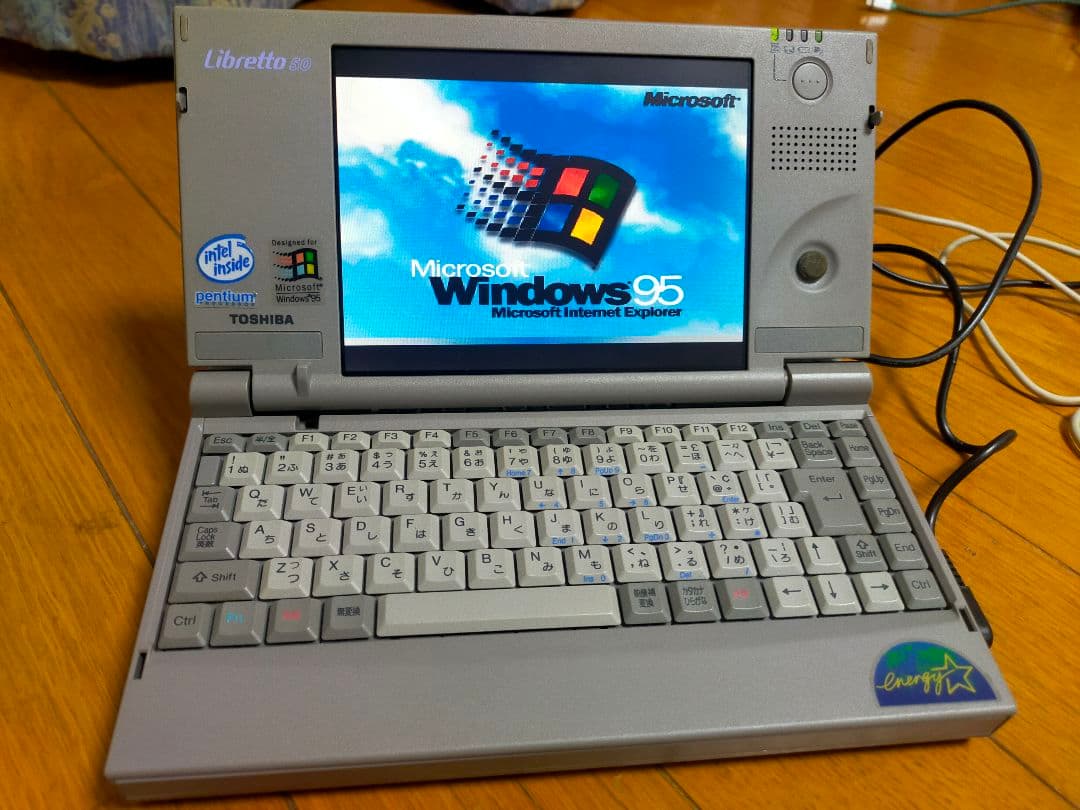 【希少】東芝 超小型PC Libretto 50 フロッピーディスクドライブ付