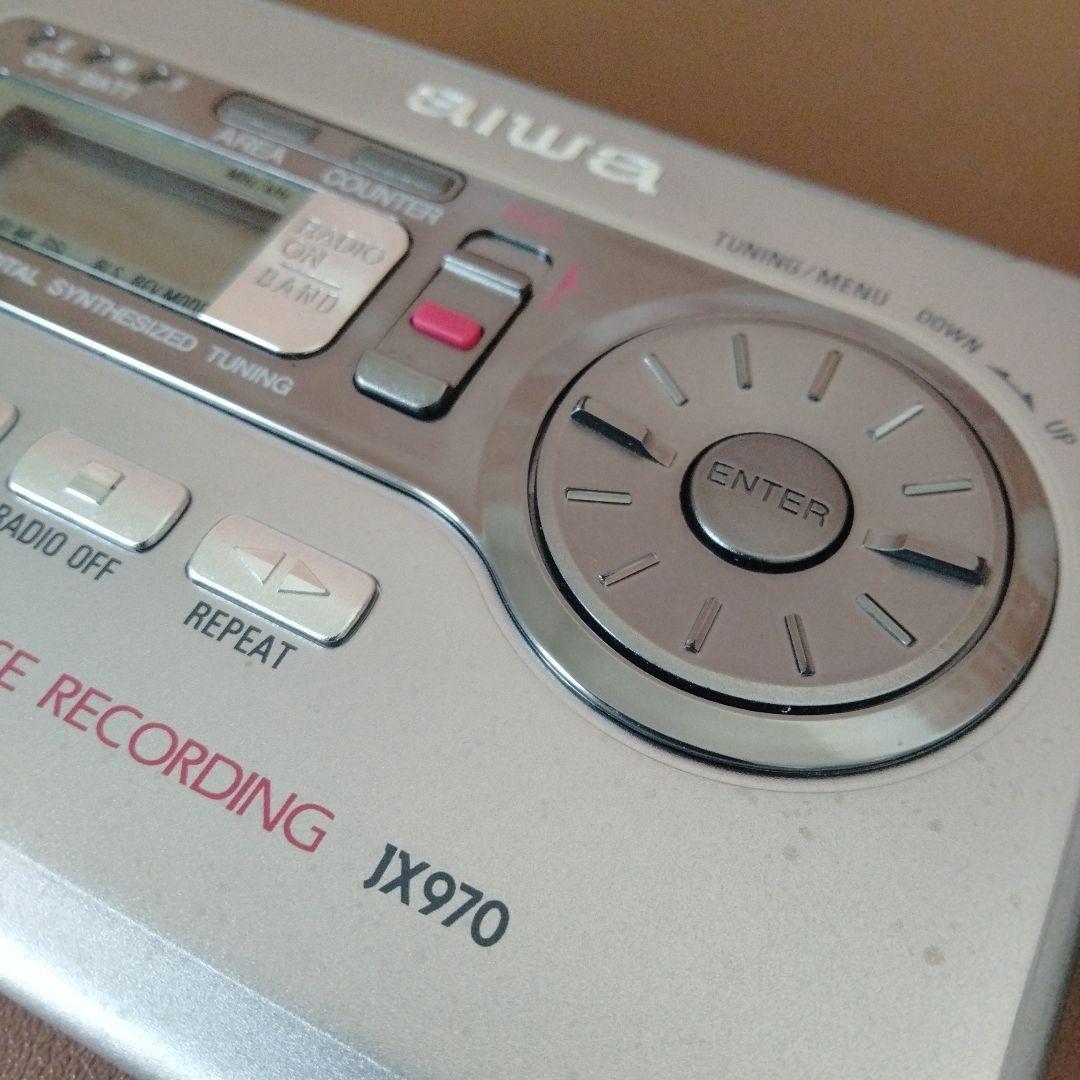 訳あり【動作未確認】Aiwa IX970 カセットプレーヤー