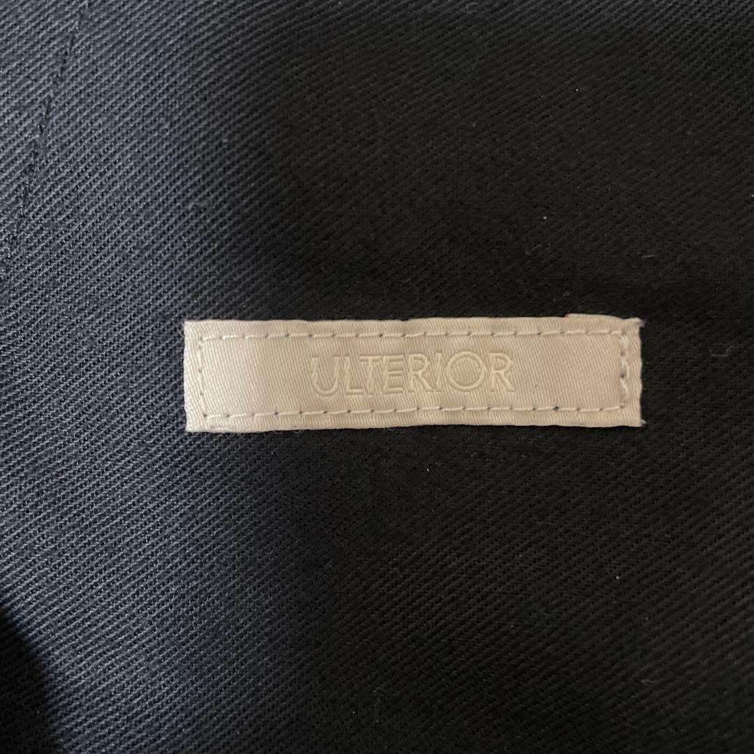 パンツ VINTAGE SOFT GABARDINE TUCKED TROUSERS