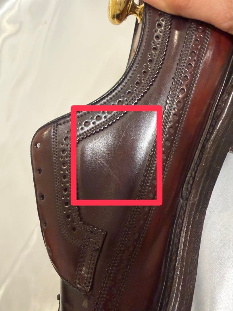 FLORSHEIMウィングチップ コードバン