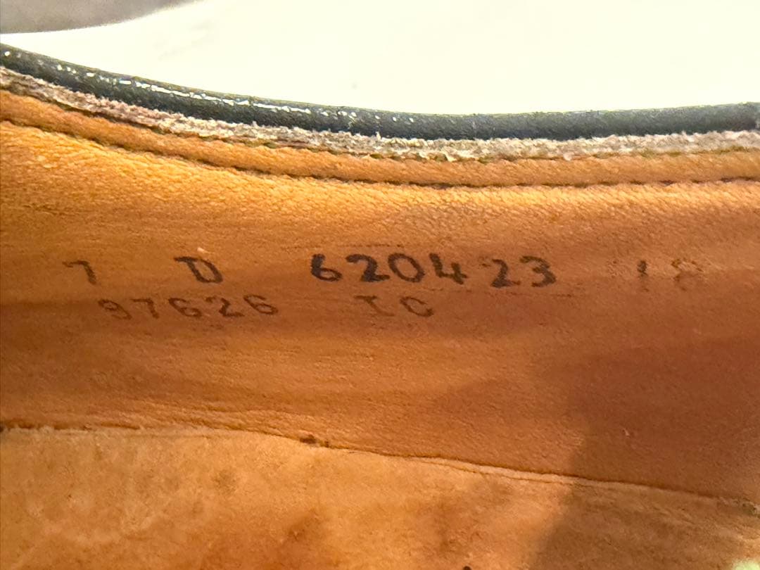 FLORSHEIMウィングチップ コードバン