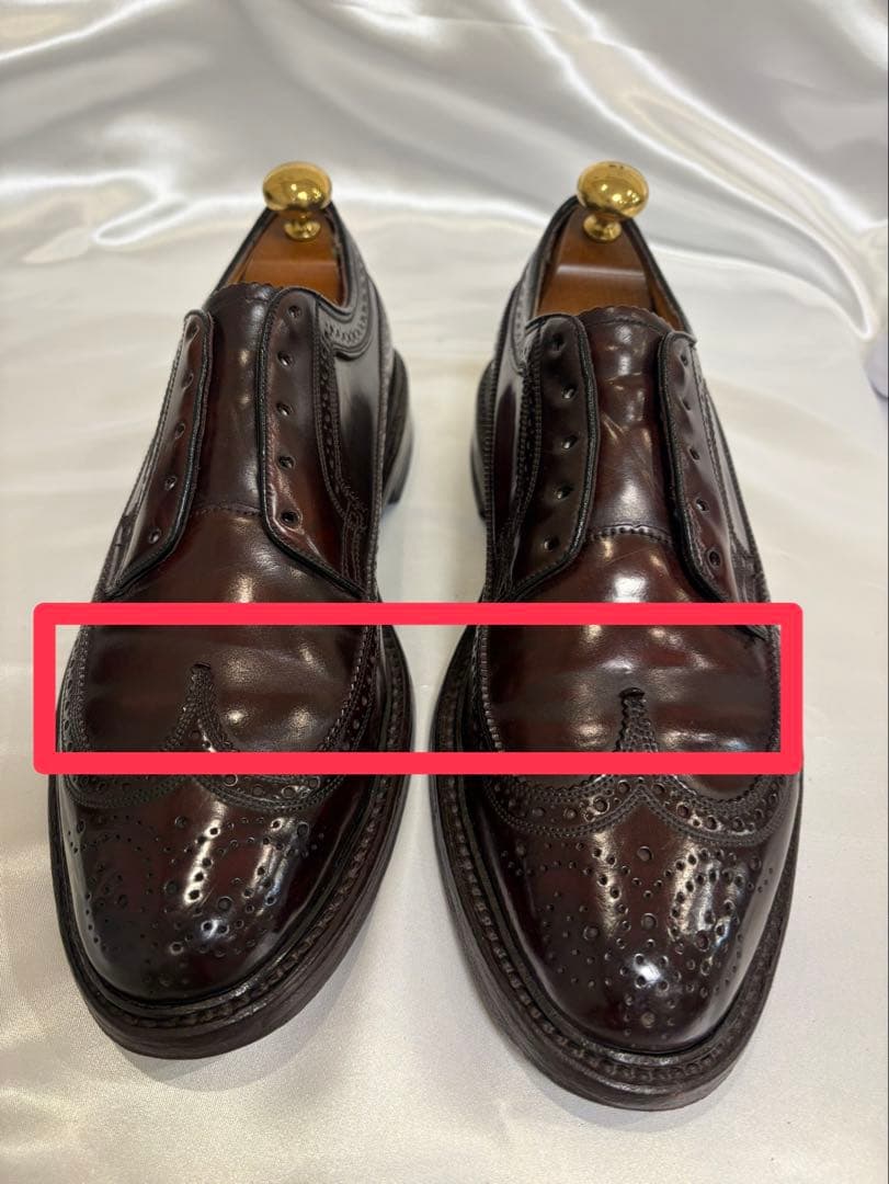 FLORSHEIMウィングチップ コードバン