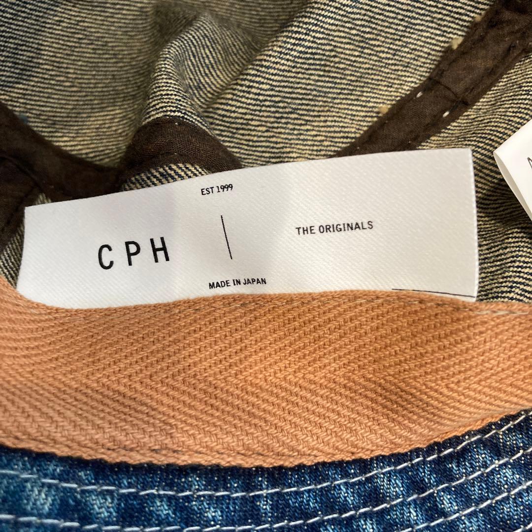 CPH×カワシマタカヒロ　別注　フルバケットハットデニム　キネマ　kinema
