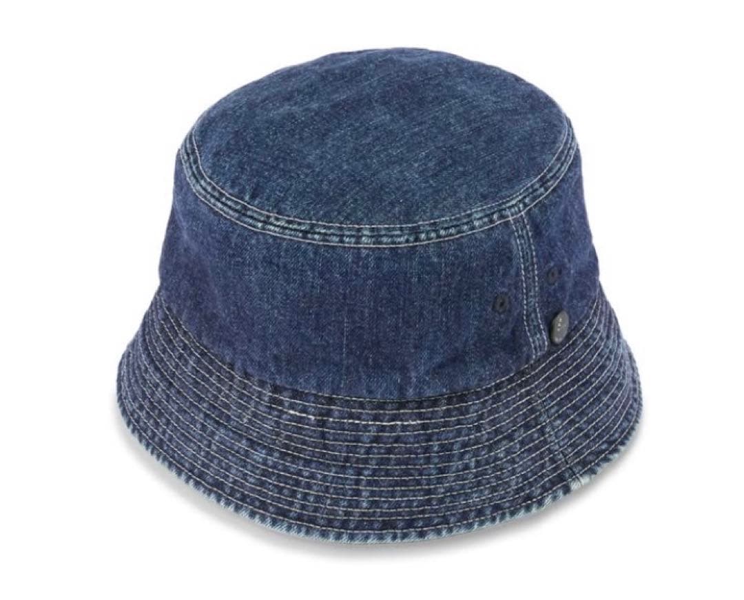 CPH×カワシマタカヒロ　別注　フルバケットハットデニム　キネマ　kinema