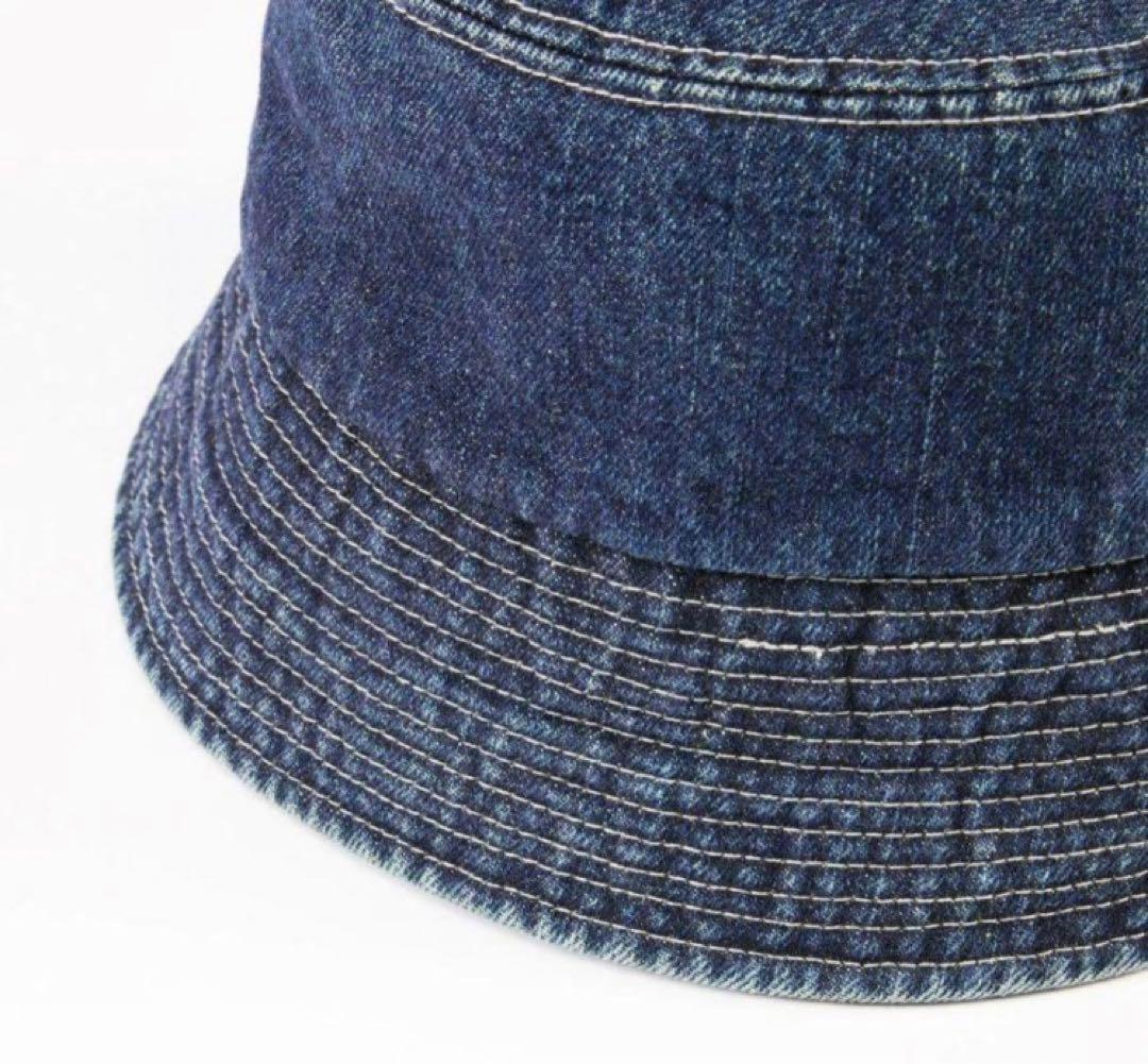CPH×カワシマタカヒロ　別注　フルバケットハットデニム　キネマ　kinema