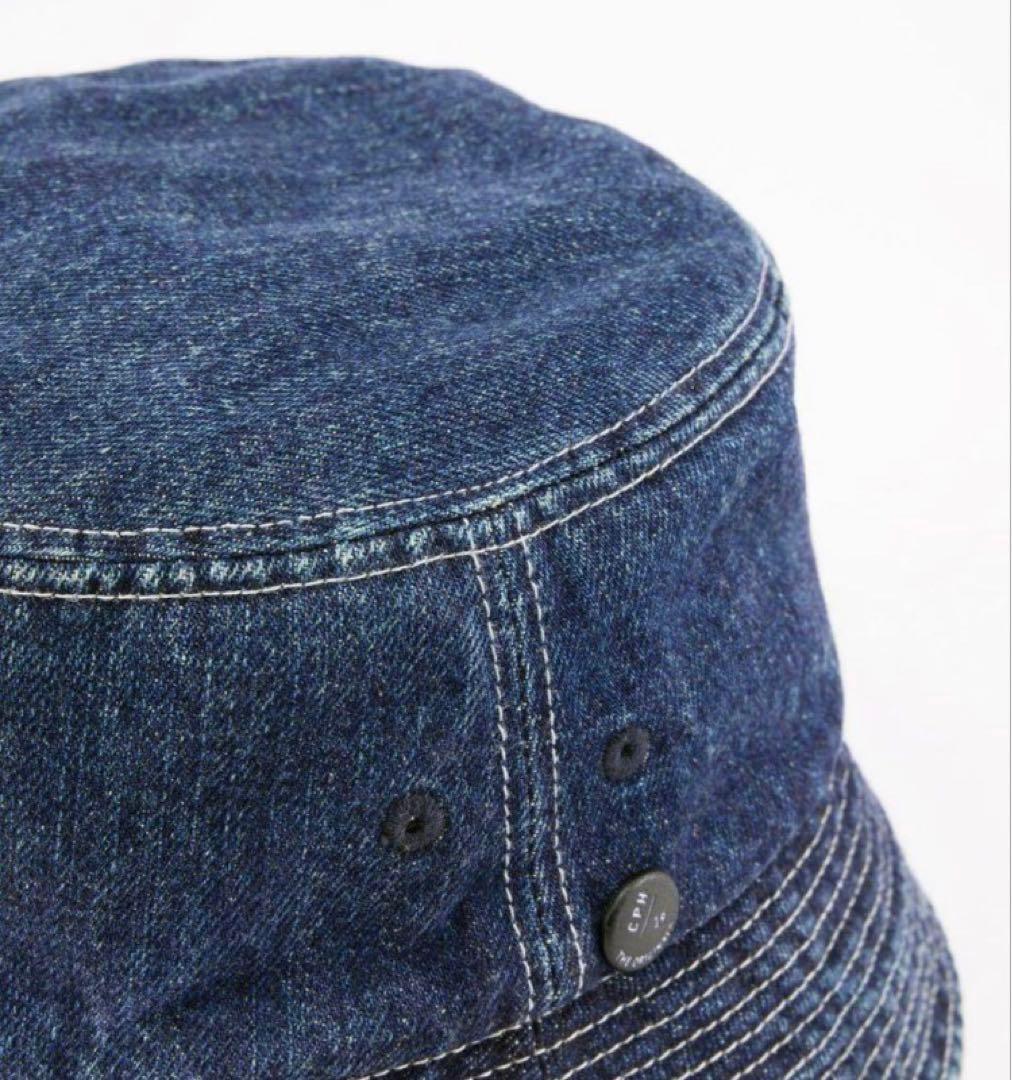 CPH×カワシマタカヒロ　別注　フルバケットハットデニム　キネマ　kinema