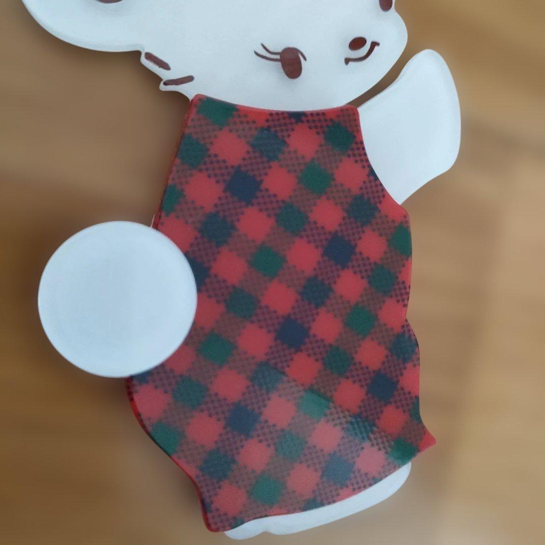 【ファミリア】限定 チャーム キーホルダー アーカイブ くま チェック 70周年