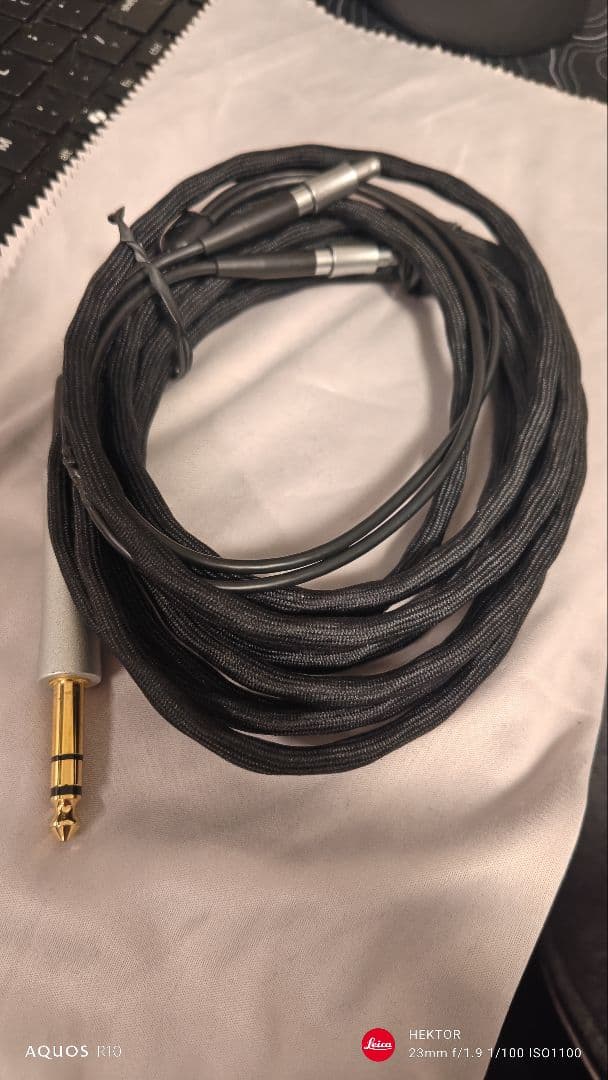 訳あり ゼンハイザー HD800 HD800S 純正ケーブル