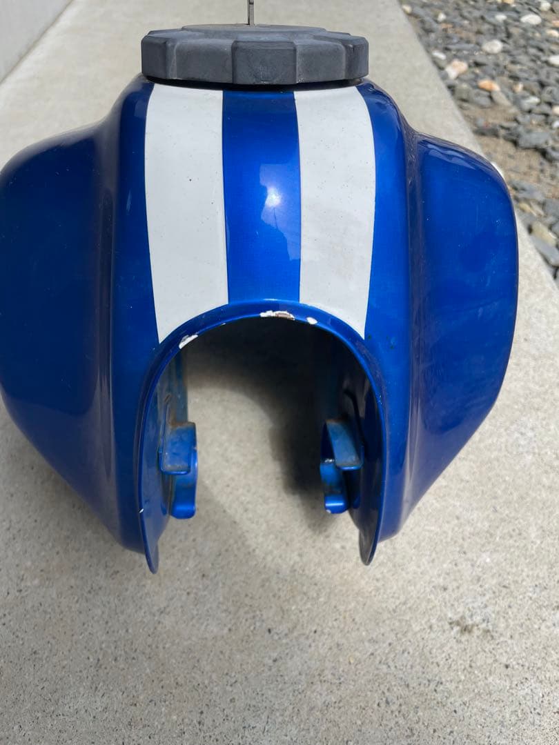 最終値下げ! ヤマハ TW タンク 青 白ストライプ YAMAHA