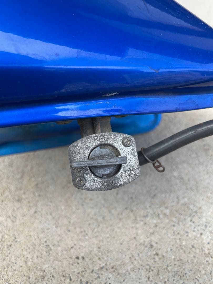 最終値下げ! ヤマハ TW タンク 青 白ストライプ YAMAHA