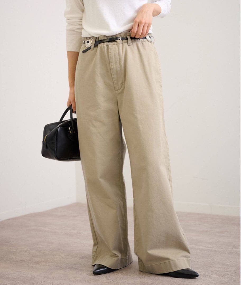 フレームワーク24AW LOOSE FIT CHINO PANTSチノパン38