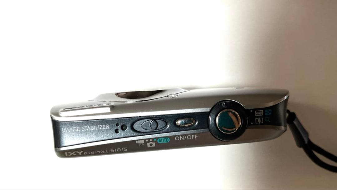 Canon IXY DIGITAL 510ISデジタルカメラ、バッテリー付き