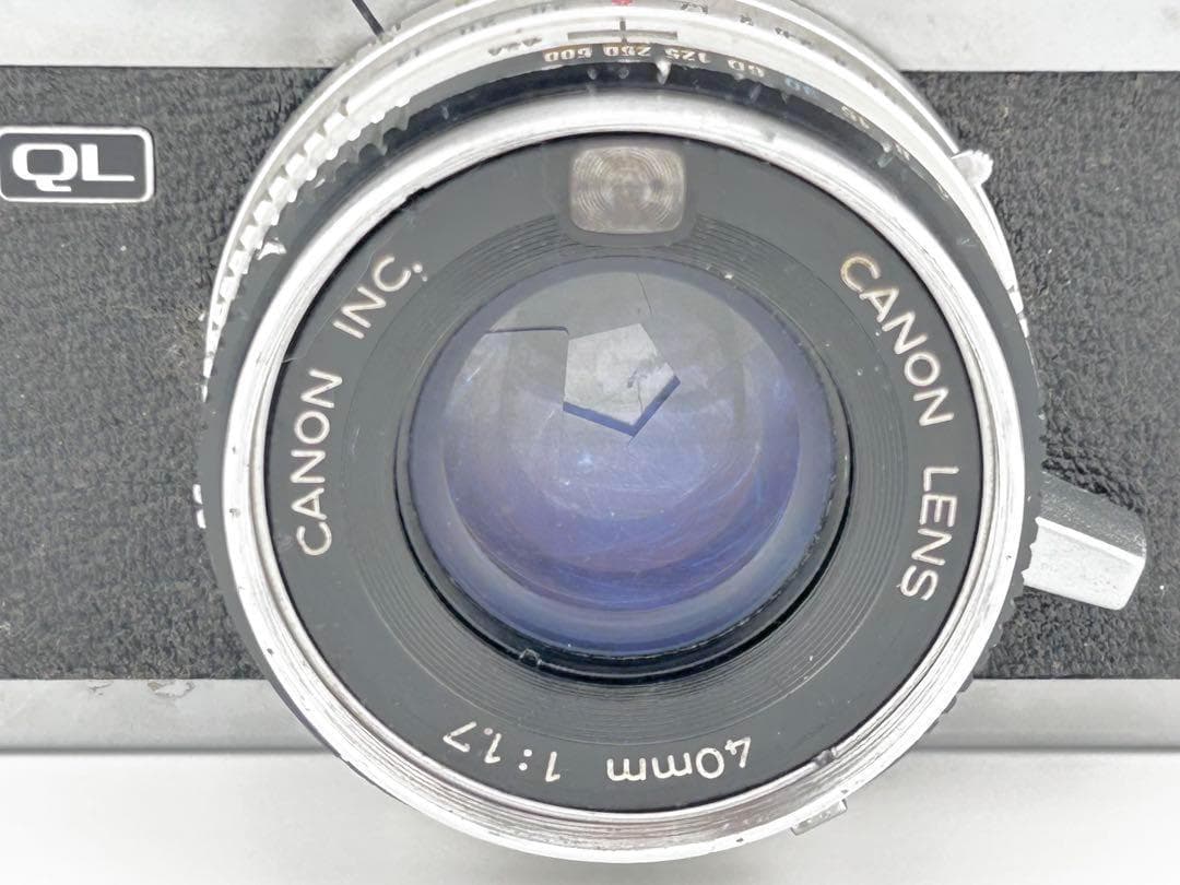 【動作品】 美品 Canon NEW Canonet QL17 動作確認済