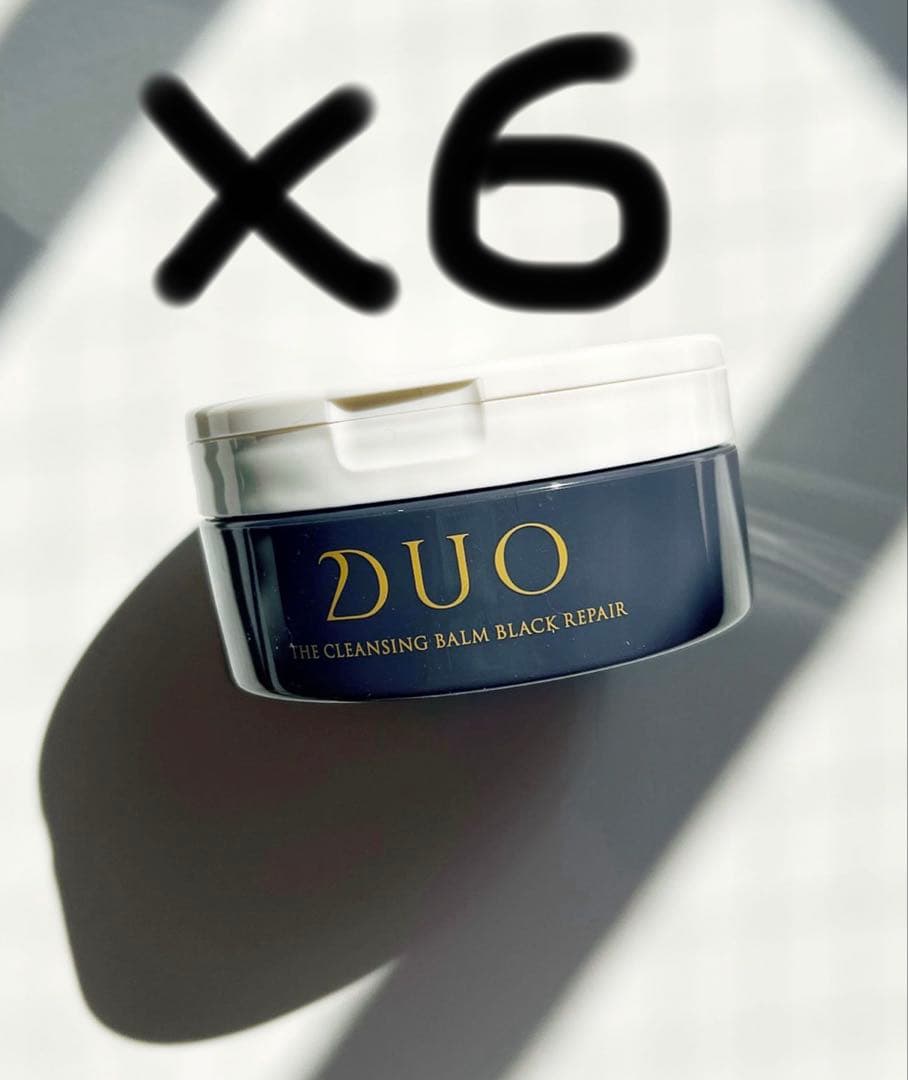 DUO THE CLEANSING BALM BLACK REPAIR6個