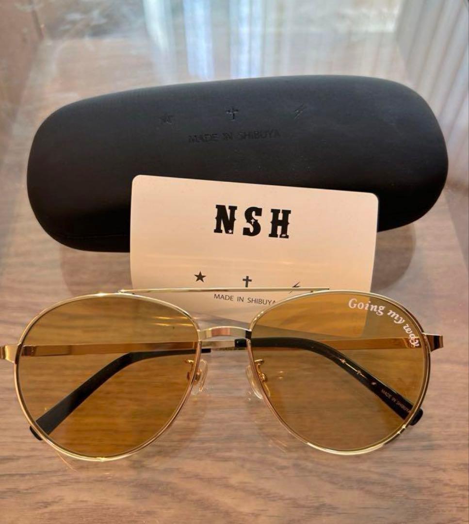 NSH ティアドロップサングラス