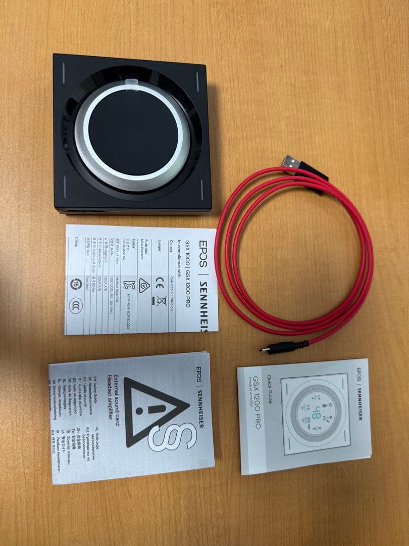 EPOS H6PRO ゲーミングヘッドセット GSX 1200PRO付き