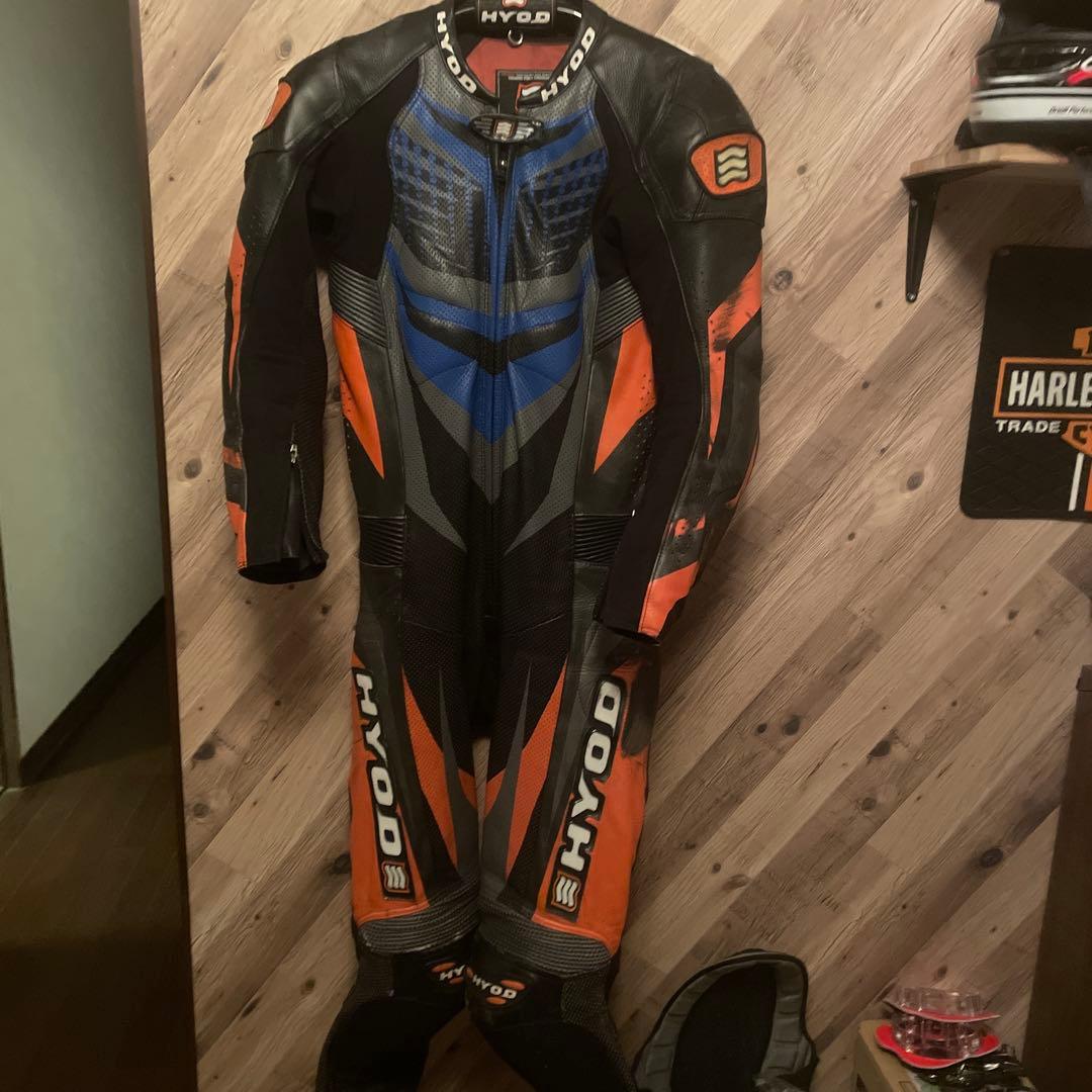 HYOD レーシングスーツ　革ツナギ3LS