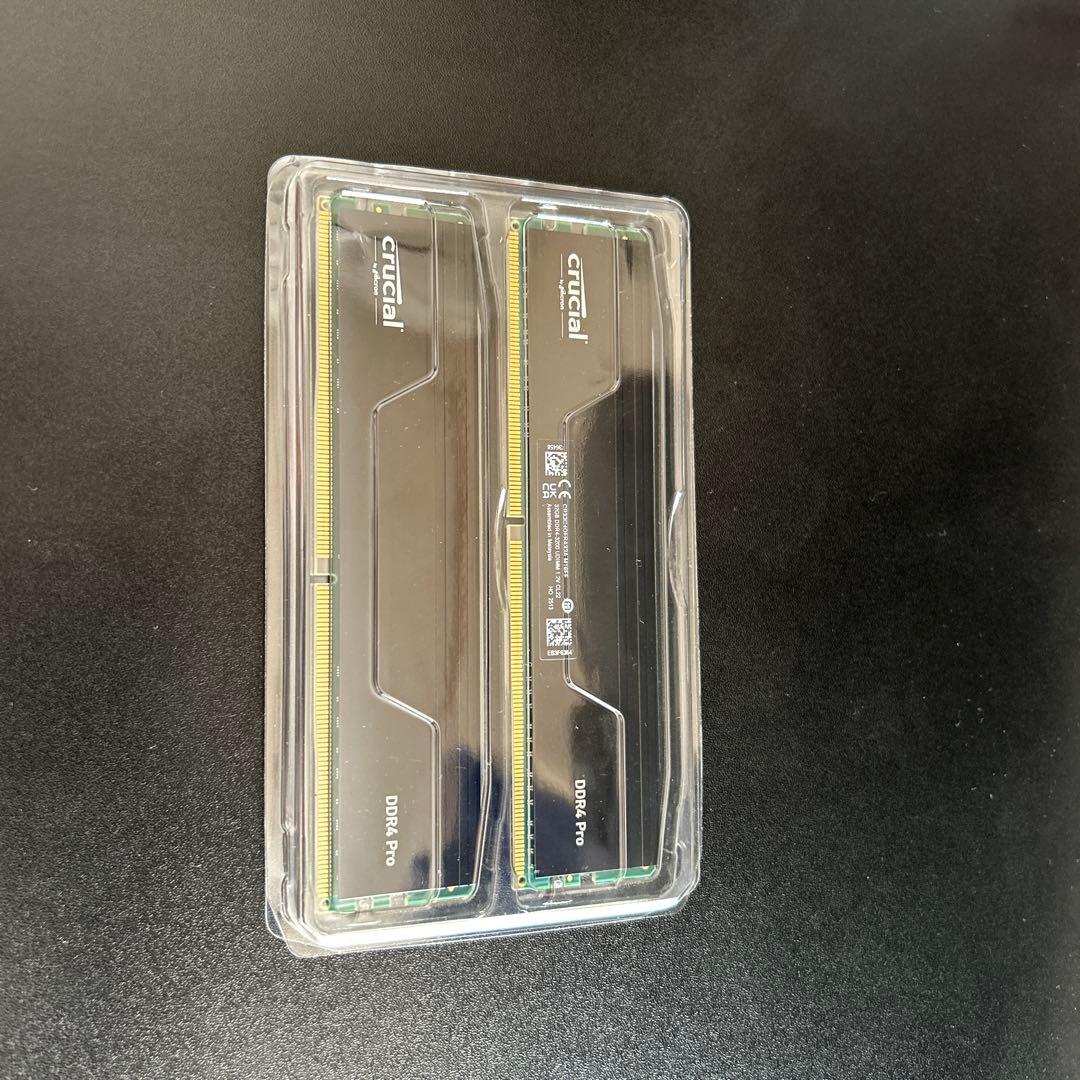CrucialPRO デスクトップ用メモリ 32GBX2枚 DDR4-3200