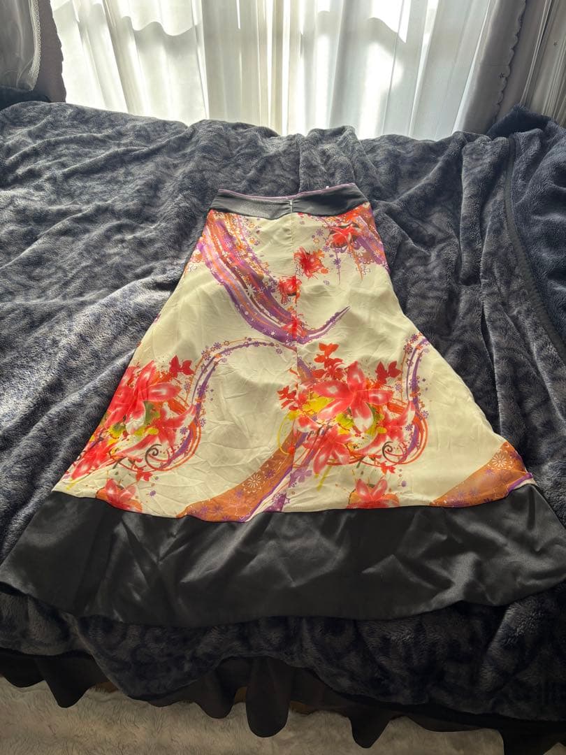 花柄和装コスプレ衣装