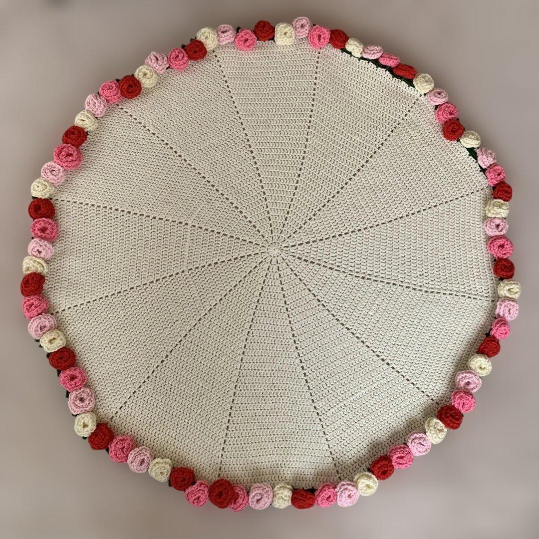 バラのブーケブランケット