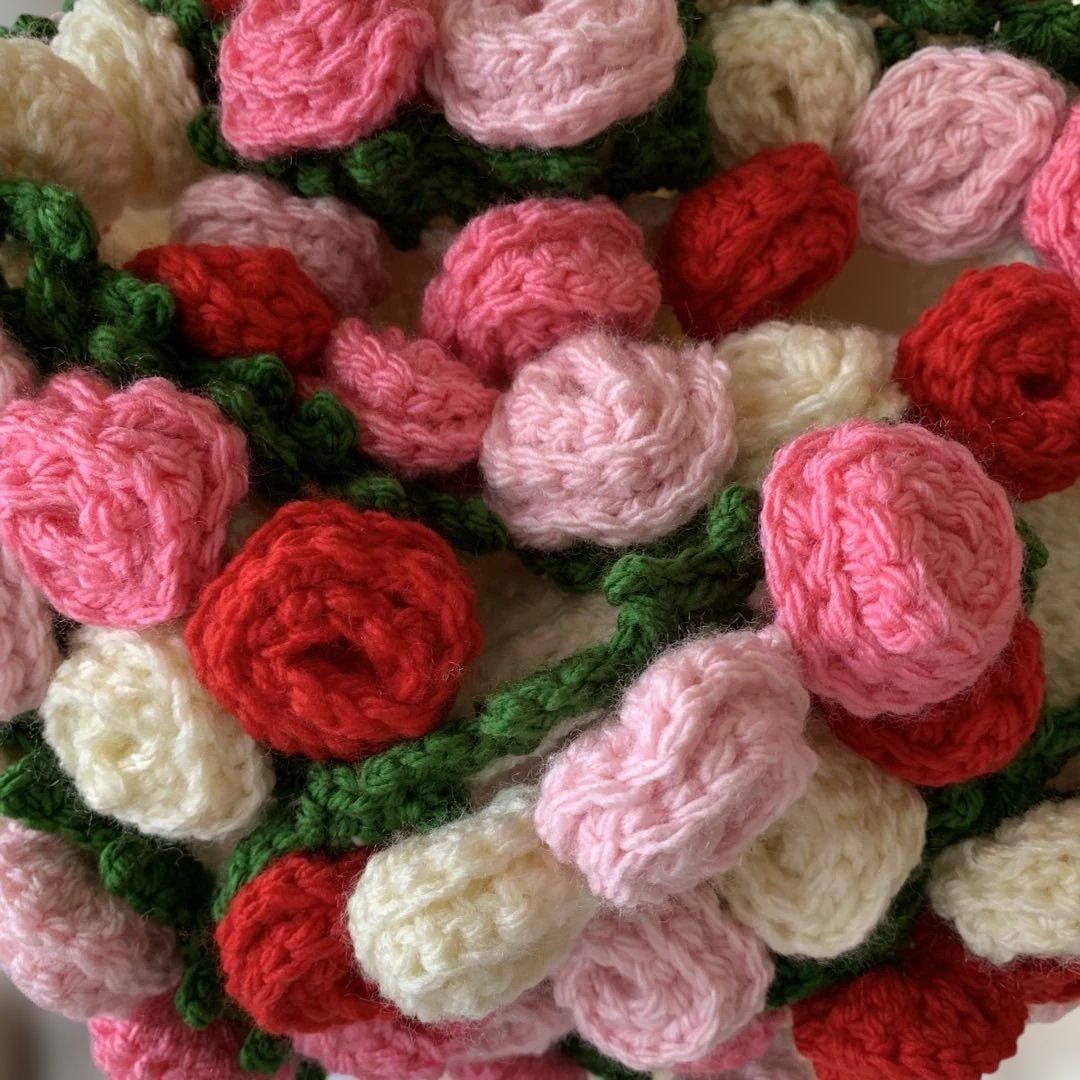 バラのブーケブランケット