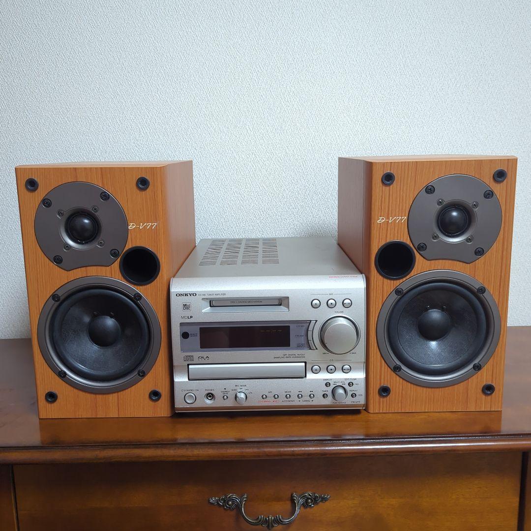 ONKYO FR-V77 D-V77 ミニコンポ CDプレーヤー
