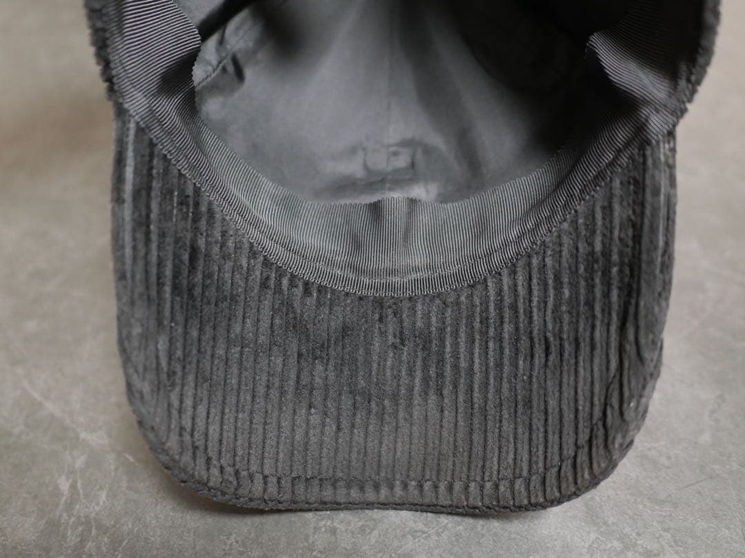 Sacai 24AW コーデュロイキャップ ブラック