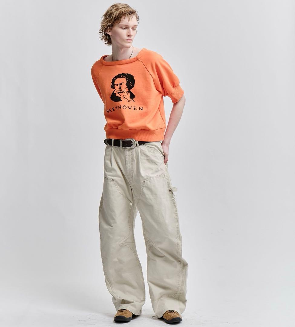 パンツ CONZ DUCK DOUBLE KNEE CURVED LEG PANTS