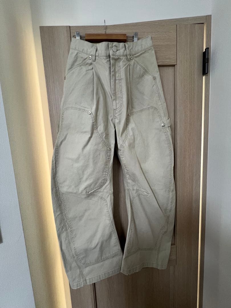 パンツ CONZ DUCK DOUBLE KNEE CURVED LEG PANTS