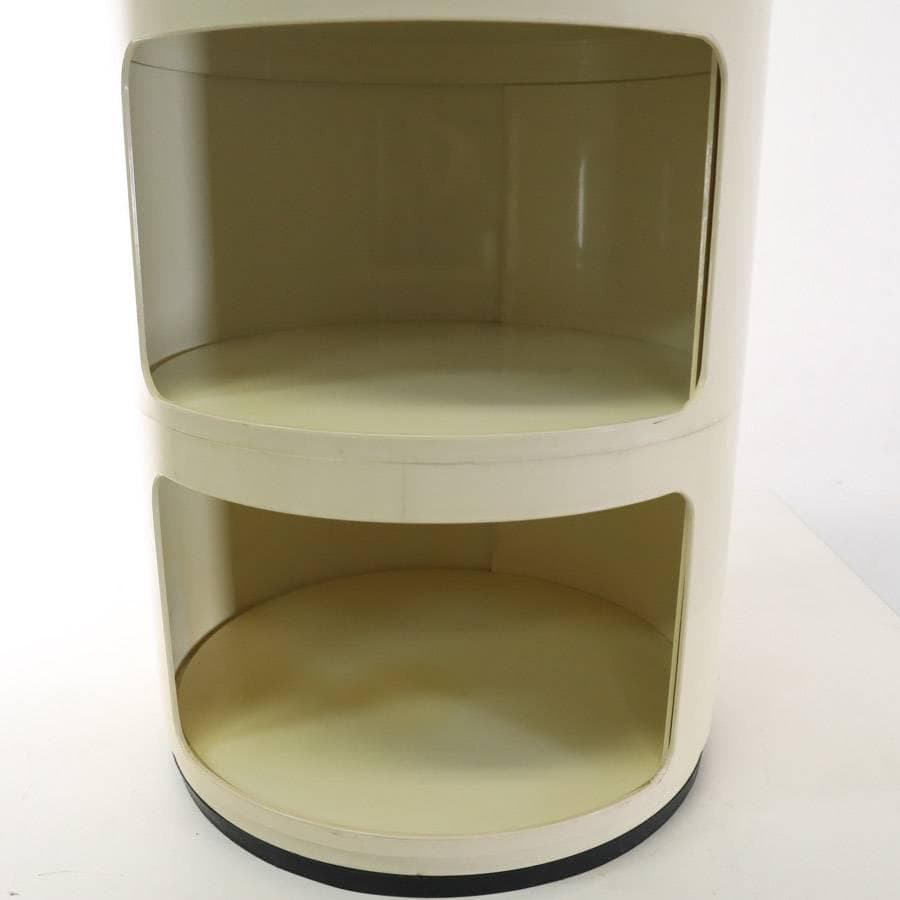 カルテル コンポニビリ ラウンドチェスト 3段 ホワイト アンナ・カステッリ2