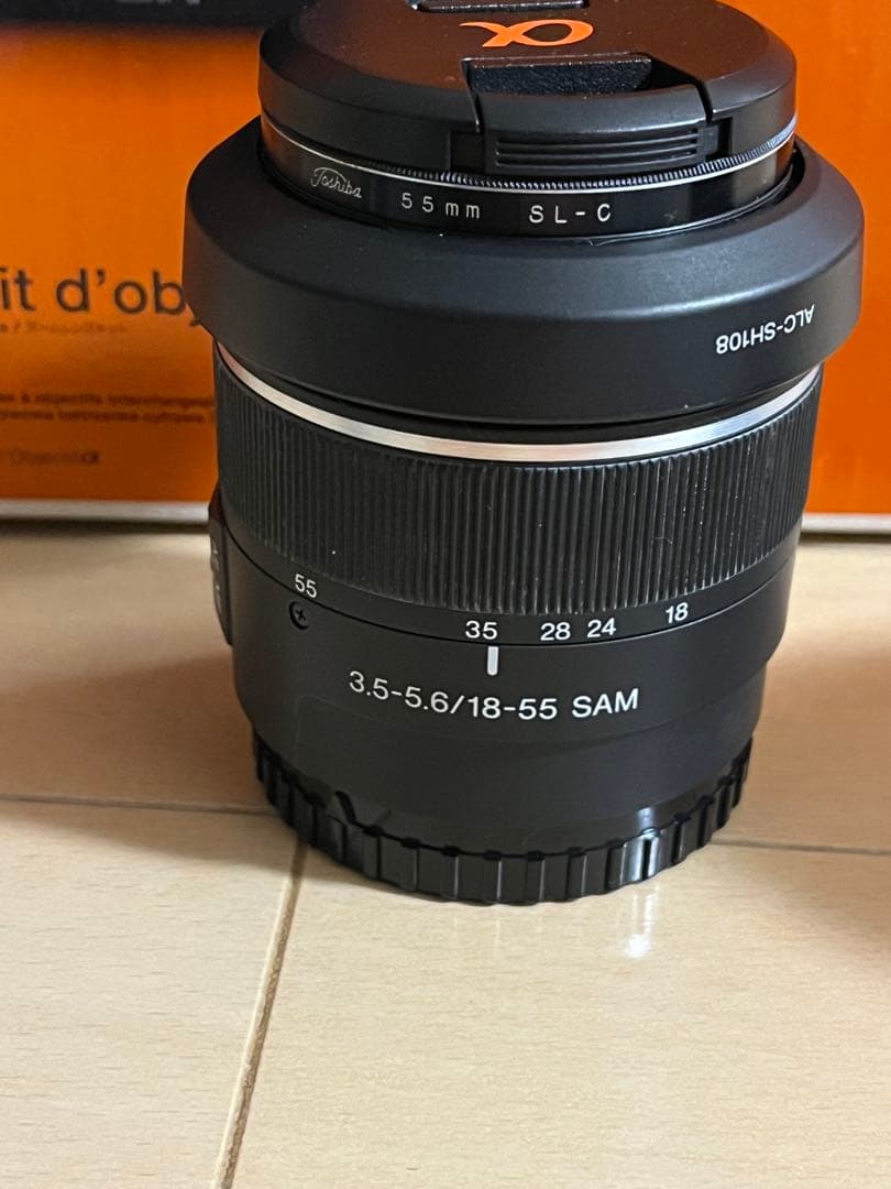 美品 SONY α300 元箱付 デジタル一眼レフカメラ本体+レンズ3個セット