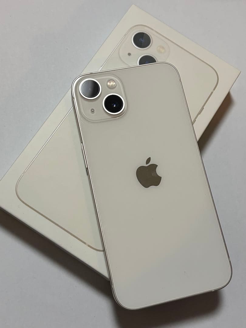 Apple iPhone 13 スターライト　ホワイト 本体　128GB