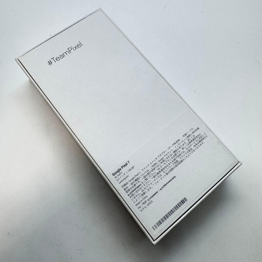 【未使用交換品】 Google Pixel 7 128GB 本体
