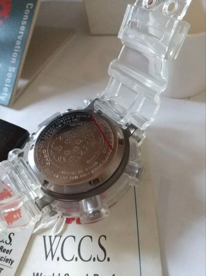 ニ*ム様 WCCS FROGMAN フロッグマンDW-8201WC-7Tクリアカ