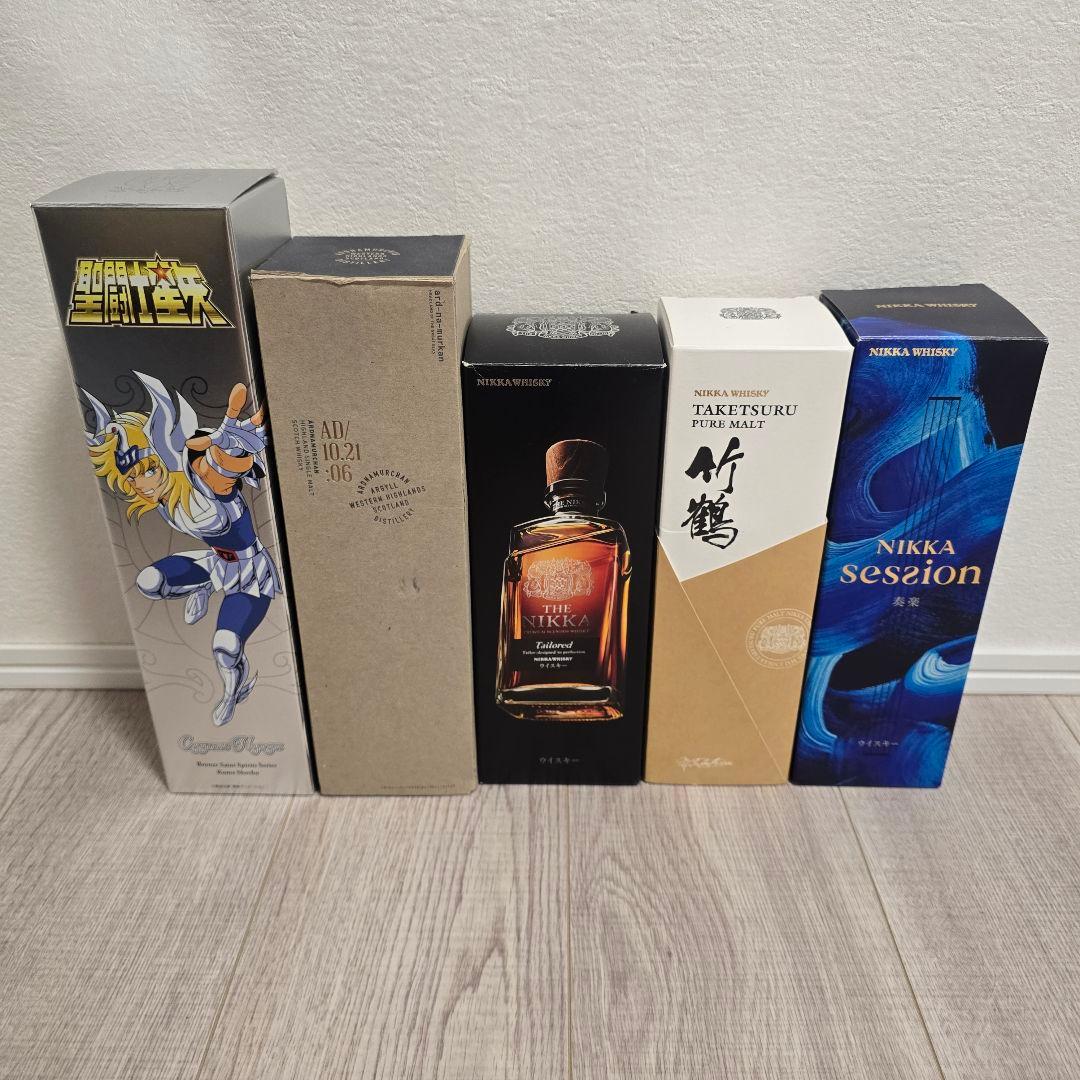 【新品未開封】ウイスキー４本+焼酎まとめ売り