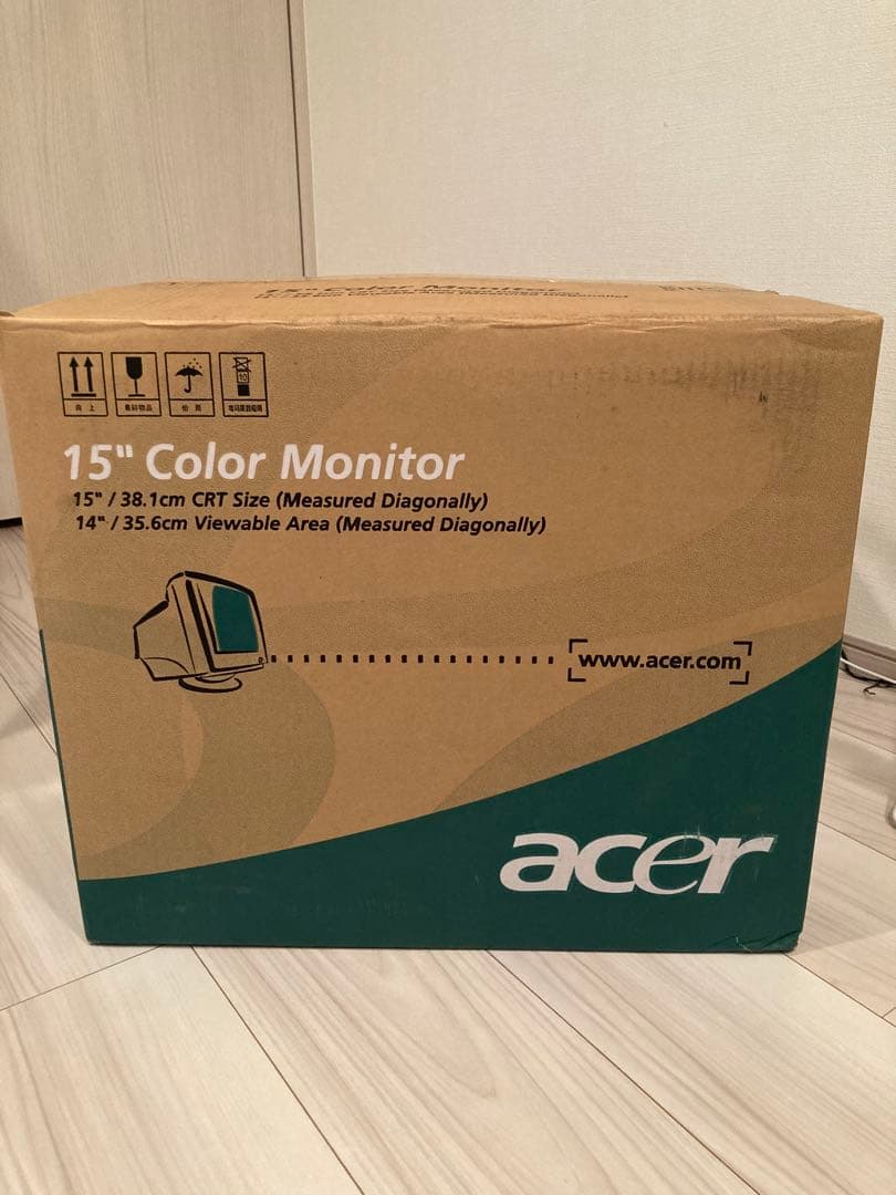 【新古品】Acer AC501 15インチ CRTモニター 元箱付 動作確認済
