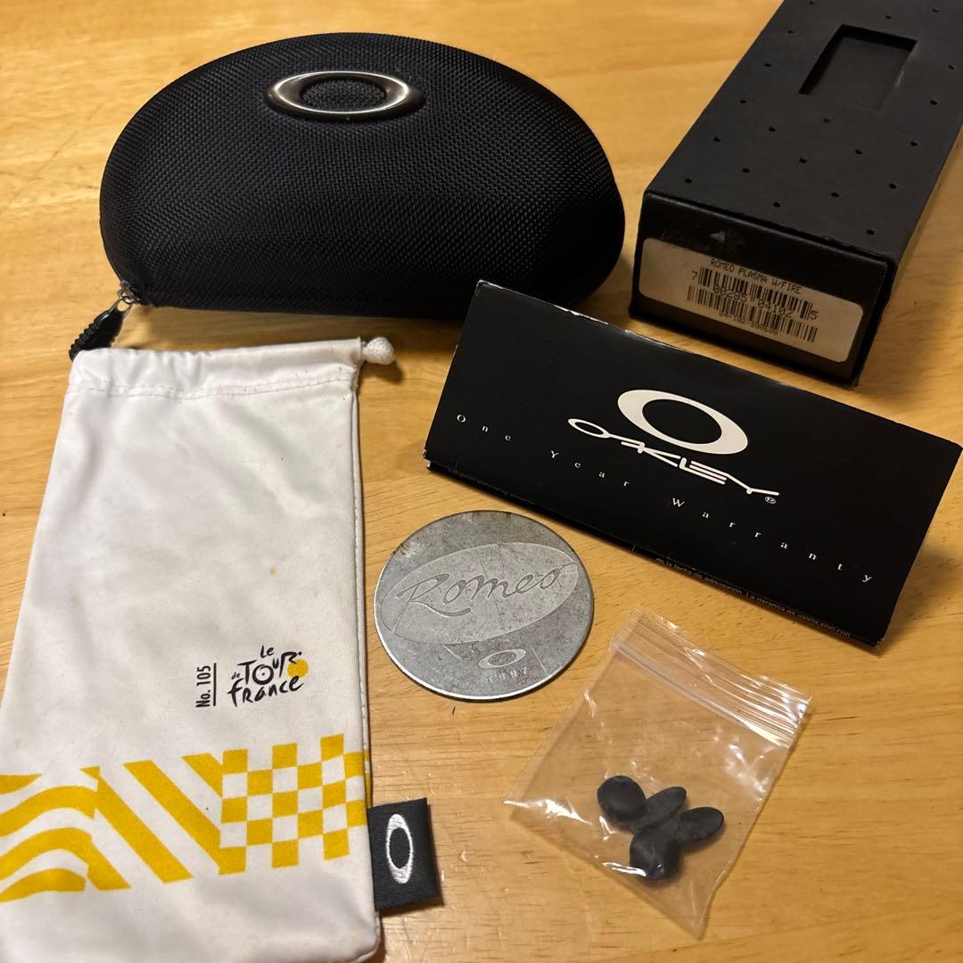 【美品】OAKLEY オークリー ROMEO ロメオ PLASMA プラズマ