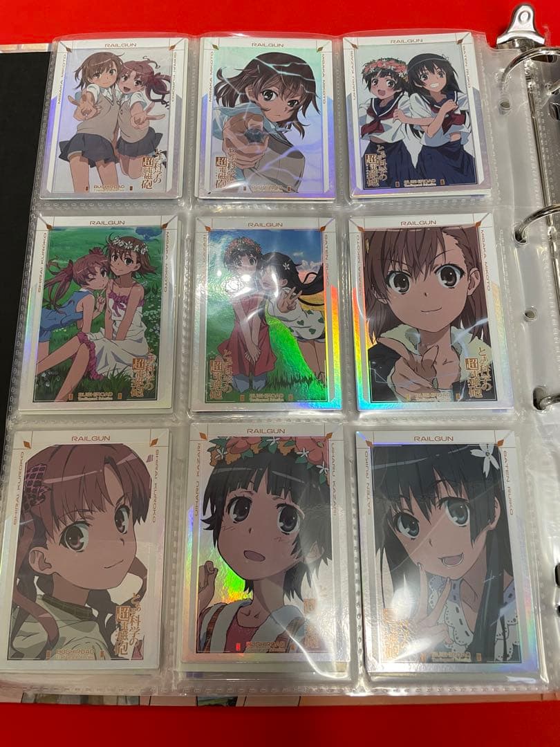 とある科学の超電磁砲 ブシロード トレーディングカード セミコンプ バインダー付