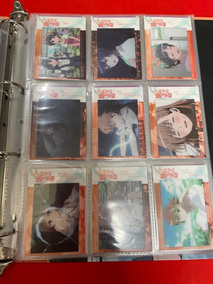 とある科学の超電磁砲 ブシロード トレーディングカード セミコンプ バインダー付