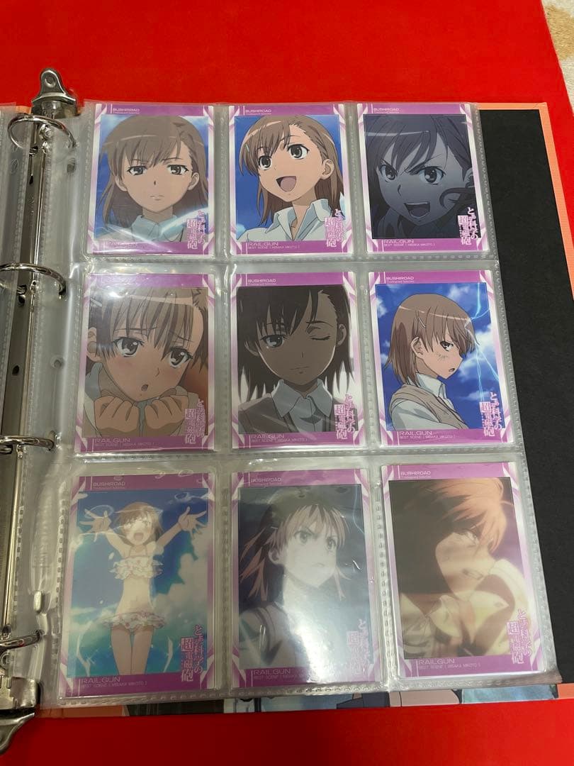 とある科学の超電磁砲 ブシロード トレーディングカード セミコンプ バインダー付
