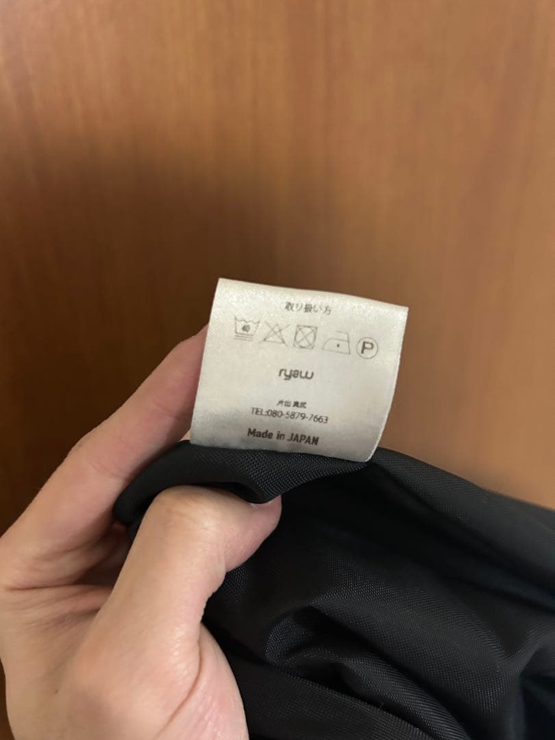 ryaw All Leaf Vein Bag ブラック