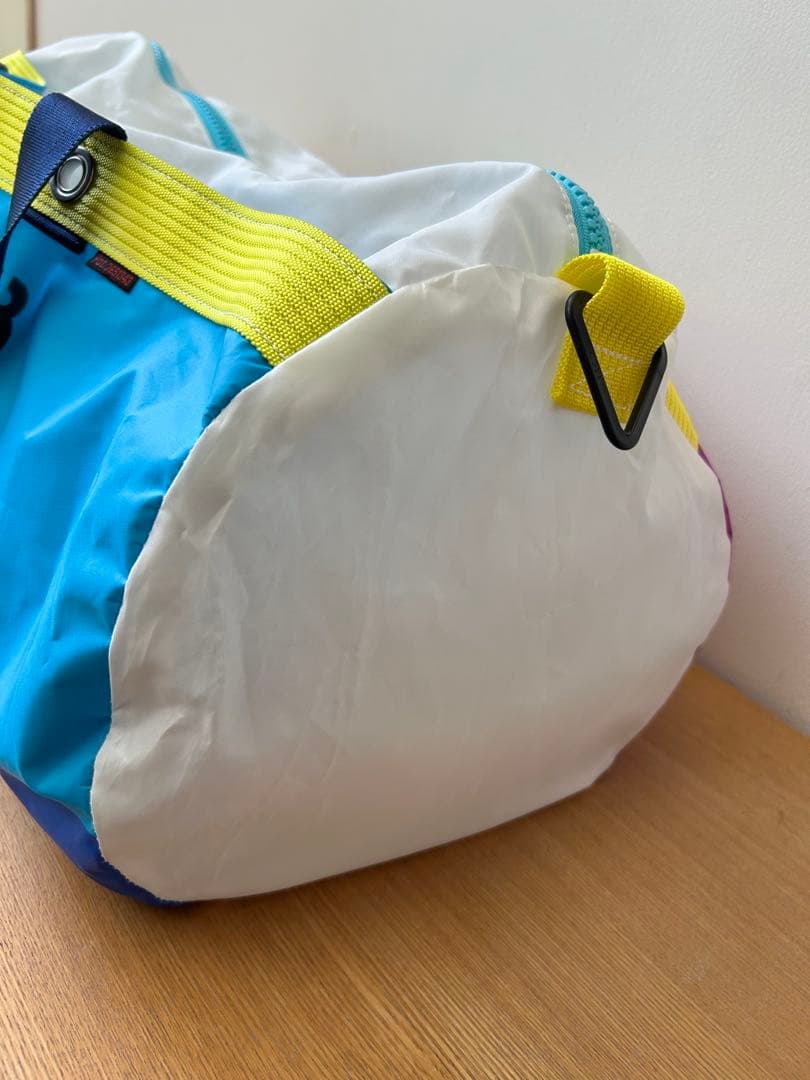 JIB ドラムバック　ボストンバック　ブルー　白　パープル